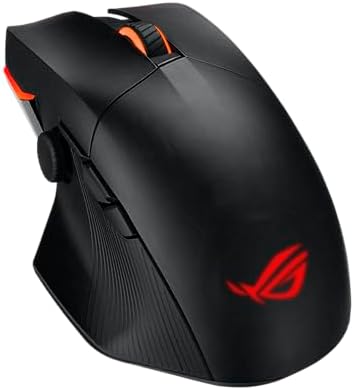 ASUS ROG Chakram X Origin Wireless Gaming Mouse   MMO/MOBA Design  Detachable Joystick  11 Programmable Buttons Right Handed  123g  Tri Mode Connectivity  36K DPI  up to 150Hr Battery  PC/Mac Support