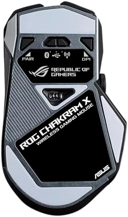ASUS ROG Chakram X Origin Wireless Gaming Mouse   MMO/MOBA Design  Detachable Joystick  11 Programmable Buttons Right Handed  123g  Tri Mode Connectivity  36K DPI  up to 150Hr Battery  PC/Mac Support