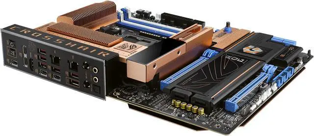 ASUS ROG Crosshair 2006 X870E AM5 ATX motherboard  DDR5  DIMM Fit  WiFi 7  10Gb LAN  5x M 2  2x USB4  2" OLED Display  AIO Q Connector