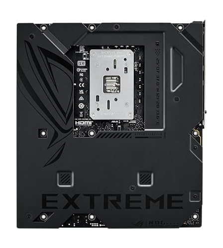 ASUS ROG Crosshair X870E Extreme AMD X870E AM5 E ATX Gaming Motherboard   20 2 2 Power Stages  DDR5  PCIe 5 0  5X M 2  5G & 10G LAN  Wi Fi 7  USB4 Type C  5  LCD  AI Overclocking & Networking