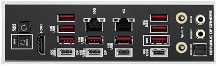 ASUS ROG Crosshair X870E Extreme AMD X870E AM5 E ATX Gaming Motherboard   20 2 2 Power Stages  DDR5  PCIe 5 0  5X M 2  5G & 10G LAN  Wi Fi 7  USB4 Type C  5  LCD  AI Overclocking & Networking