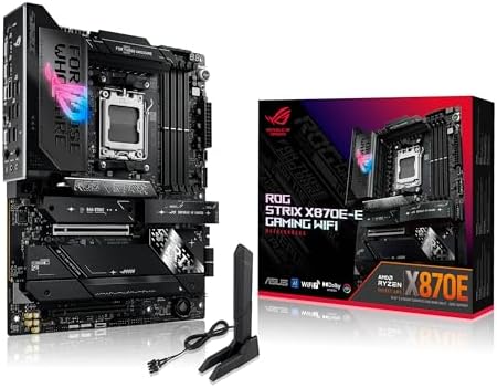 ASUS ROG Crosshair X870E Extreme AMD X870E AM5 E ATX Gaming Motherboard   20 2 2 Power Stages  DDR5  PCIe 5 0  5X M 2  5G & 10G LAN  Wi Fi 7  USB4 Type C  5  LCD  AI Overclocking & Networking
