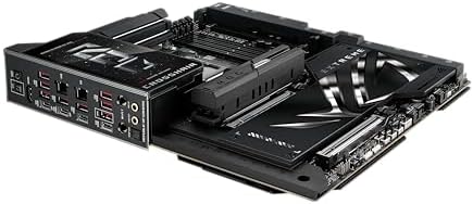 ASUS ROG Crosshair X870E Hero AMD X870E AM5 ATX Motherboard  Advanced AI PC Ready  18 2 2 Power Stages  DDR5  PCIe  5 0  5X M 2  Wi Fi 7  USB4   AI Overclocking  Core Flex  PCIe Slot Q Release Slim