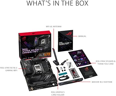 ASUS ROG Crosshair X870E Hero AMD X870E AM5 ATX Motherboard  Advanced AI PC Ready  18 2 2 Power Stages  DDR5  PCIe  5 0  5X M 2  Wi Fi 7  USB4   AI Overclocking  Core Flex  PCIe Slot Q Release Slim