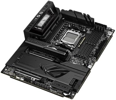 ASUS ROG Crosshair X870E Dark Hero ATX Motherboard  20 2 2 Power Stages  DDR5 Slots  PCIe  5 0  Five M 2 Slots  3D VC M 2 heatsink  USB4   AI Cache Boost  PCIe Slot Q Release  AIO Q Connector