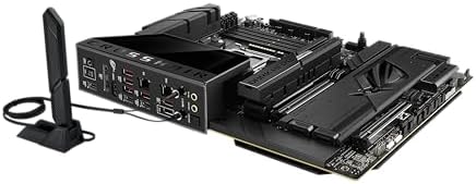 ASUS ROG Crosshair X870E Dark Hero ATX Motherboard  20 2 2 Power Stages  DDR5 Slots  PCIe  5 0  Five M 2 Slots  3D VC M 2 heatsink  USB4   AI Cache Boost  PCIe Slot Q Release  AIO Q Connector