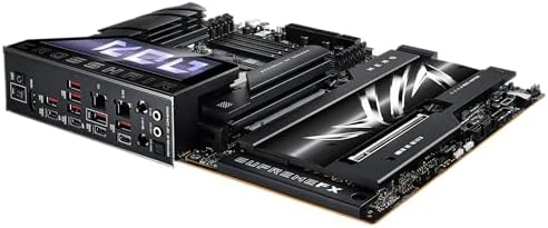 ASUS ROG Crosshair X870E Hero AMD X870E AM5 ATX Motherboard  Advanced AI PC Ready  18 2 2 Power Stages  DDR5  PCIe  5 0  5X M 2  Wi Fi 7  USB4   AI Overclocking  Core Flex  PCIe Slot Q Release Slim