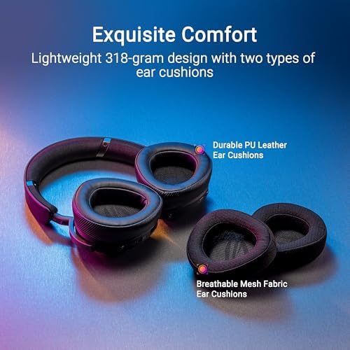 ASUS ROG Delta II Wireless Gaming Headset with Detachable Mic   Tri Mode  BT  2 4GHz  3 5mm   50mm Titanium Plated Drivers  110Hr Battery  Lightweight  for PC  PS5  PS4  Xbox  Switch  Mobile   Black