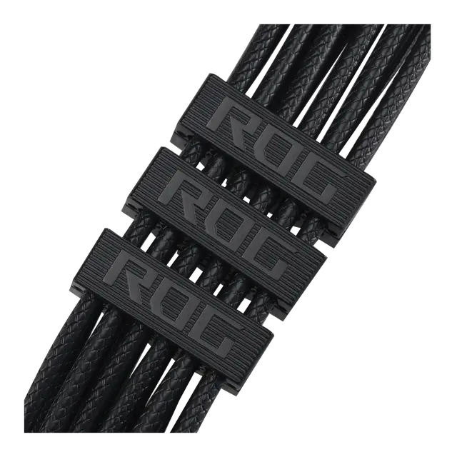 ASUS ROG Equalizer 12V 2x6 PCIe Cable  ATX 3 1 & PCIe 5 1  Load Balance PSU to ROG Equalizer Power  Reduction of Current Variation  Enhanced Graphics Card Protection   3 Year Warranty