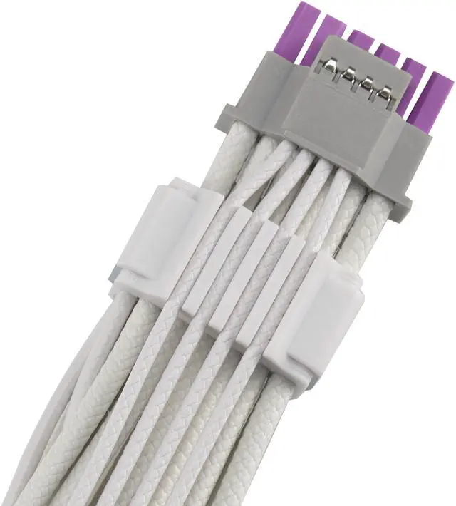 ASUS ROG Equalizer White Edition 12V 2x6 PCIe Cable  ATX 3 1 & PCIe 5 1  Load Balance PSU to ROG Equalizer Power  Reduction of Current Variation  Enhanced Graphics Card Protection   3 Year Warranty