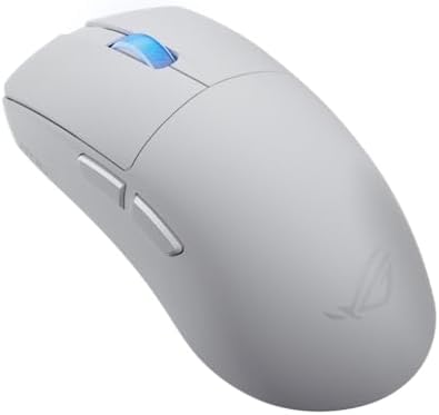 ASUS ROG Harpe II Ace Wireless Esports Gaming Mouse   2025  Pro Tested  Right Handed  48g Lightweight  Tri Mode Connectivity  42K DPI  8K Polling  101Hr Battery  Web Based Tool  PC/Mac Support   White