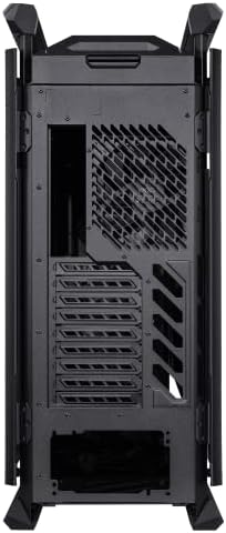 ASUS ROG Hyperion GR701 BTF Edition PC case  ASUS ATX BTF motherboards Support  420 mm Dual Radiator Support  Four 140 mm Fans  Metal GPU Holder  Component Storage  ARGB Fan hub  60W Fast Charging