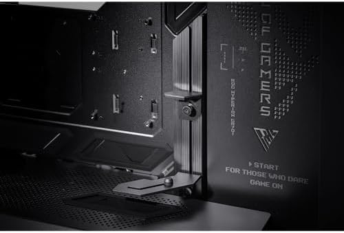 ASUS ROG Hyperion GR701 BTF Edition PC case  ASUS ATX BTF motherboards Support  420 mm Dual Radiator Support  Four 140 mm Fans  Metal GPU Holder  Component Storage  ARGB Fan hub  60W Fast Charging