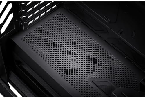 ASUS ROG Hyperion GR701 BTF Edition PC case  ASUS ATX BTF motherboards Support  420 mm Dual Radiator Support  Four 140 mm Fans  Metal GPU Holder  Component Storage  ARGB Fan hub  60W Fast Charging