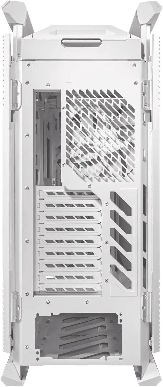 ASUS ROG Hyperion GR701 EATX full tower computer case with Semi open structure  tool free side panels  supports up to 2 x 420mm radiators  built in graphics card holder  2x front panel Type C