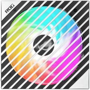 ASUS ROG Loki SFX L 850W Platinum  Fully Modular Power Supply  80  Platinum  Lambda A Certified  120mm PWM ARGB Fan  Aura Sync  ATX 3 0 Compatible  PCIe 5 0 Ready  10 Year Warranty 