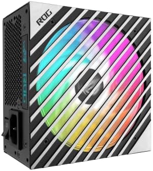 ASUS ROG Loki SFX L 850W Platinum  Fully Modular Power Supply  80  Platinum  Lambda A Certified  120mm PWM ARGB Fan  Aura Sync  ATX 3 0 Compatible  PCIe 5 0 Ready  10 Year Warranty 