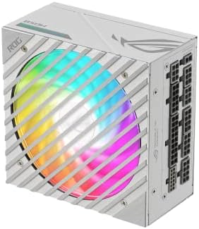 ASUS ROG Loki SFX L 850W Platinum  Fully Modular Power Supply  80  Platinum  Lambda A Certified  120mm PWM ARGB Fan  Aura Sync  ATX 3 0 Compatible  PCIe 5 0 Ready  10 Year Warranty 