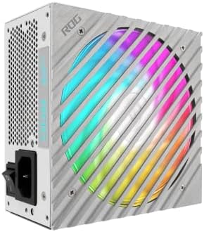 ASUS ROG Loki SFX L 850W Platinum  Fully Modular Power Supply  80  Platinum  Lambda A Certified  120mm PWM ARGB Fan  Aura Sync  ATX 3 0 Compatible  PCIe 5 0 Ready  10 Year Warranty 