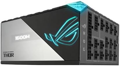 ASUS ROG Loki SFX L 850W Platinum  Fully Modular Power Supply  80  Platinum  Lambda A Certified  120mm PWM ARGB Fan  Aura Sync  ATX 3 0 Compatible  PCIe 5 0 Ready  10 Year Warranty 