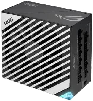 ASUS ROG Loki SFX L 850W Platinum  Fully Modular Power Supply  80  Platinum  Lambda A Certified  120mm PWM ARGB Fan  Aura Sync  ATX 3 0 Compatible  PCIe 5 0 Ready  10 Year Warranty 