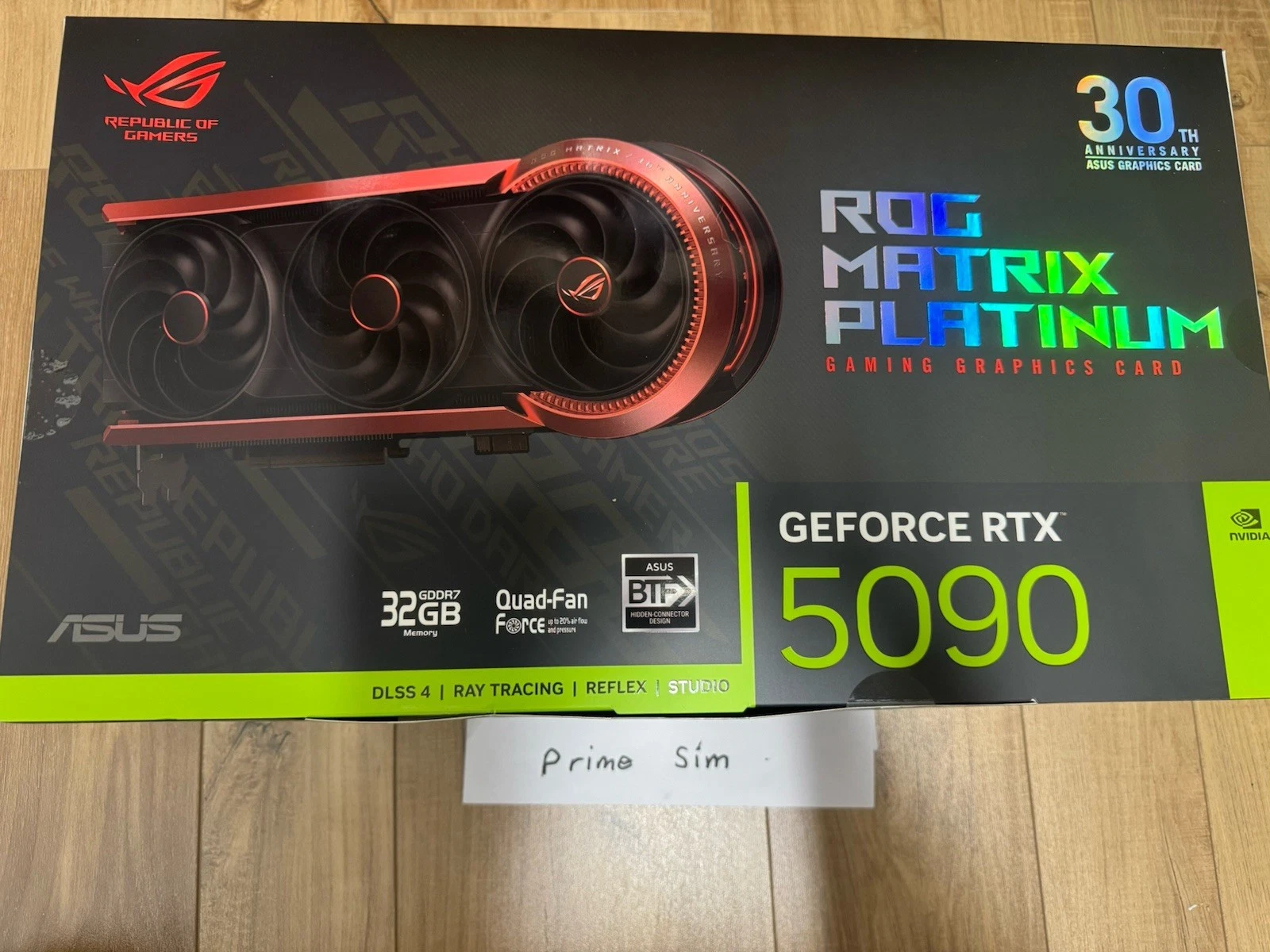 ASUS ROG Matrix Platinum GeForce RTX 5090 32GB Graphics Card