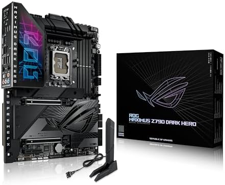 ASUS ROG Maximus Z890 Hero Intel  Z890 LGA 1851 ATX Motherboard  Advanced AI PC Ready  22 2 1 2 Stages  DDR5  WiFi 7  3X PCIe  5 0 M 2  Thunderbolt  4  USB Type C   AI Overclocking/Cooling/Networking