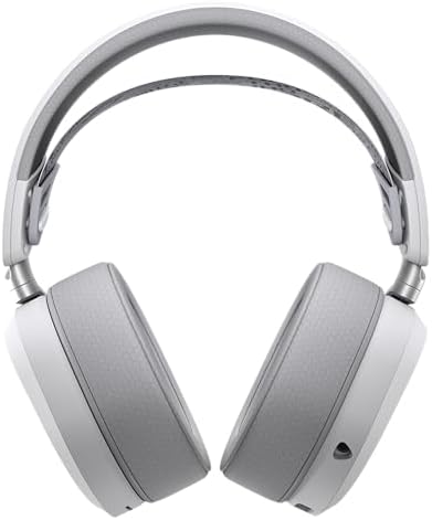 ASUS ROG Pelta Wireless Gaming Headset with Detachable Mic   Tri Mode  BT  2 4GHz  USB C  50mm Titanium Plated Drivers  70Hr Battery  Ergonomic  Lightweight  for PC  PS5  PS4  Switch  Mobile   White