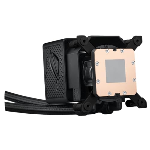 ASUS ROG RYUJIN III 360 ARGB EXTREME all in one AIO CPU liquid cooler  AMD Ryzen 9000 & Intel  Core  Ultra Ready  Asetek Gen8 V2 pump; high airflow static pressure magnetic fans; customizable 3 5 LCD