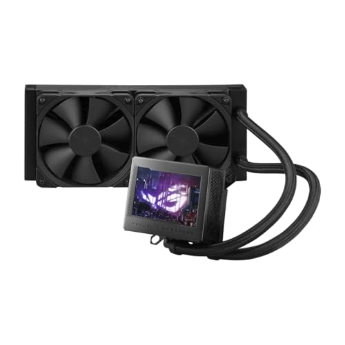 ASUS ROG RYUJIN III 360 ARGB EXTREME all in one AIO CPU liquid cooler  AMD Ryzen 9000 & Intel  Core  Ultra Ready  Asetek Gen8 V2 pump; high airflow static pressure magnetic fans; customizable 3 5 LCD