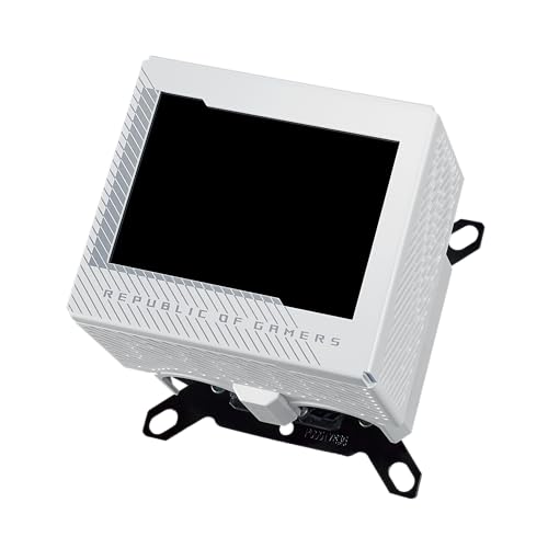 ASUS ROG RYUJIN III 360 ARGB EXTREME all in one AIO CPU liquid cooler  AMD Ryzen 9000 & Intel  Core  Ultra Ready  Asetek Gen8 V2 pump; high airflow static pressure magnetic fans; customizable 3 5 LCD