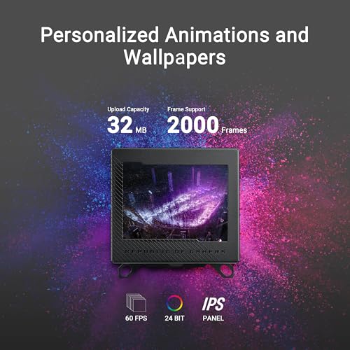 ASUS ROG RYUJIN III 360 ARGB EXTREME all in one AIO CPU liquid cooler  AMD Ryzen 9000 & Intel  Core  Ultra Ready  Asetek Gen8 V2 pump; high airflow static pressure magnetic fans; customizable 3 5 LCD