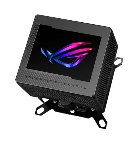 ASUS ROG RYUJIN III 360 ARGB EXTREME all in one AIO CPU liquid cooler  AMD Ryzen 9000 & Intel  Core  Ultra Ready  Asetek Gen8 V2 pump; high airflow static pressure magnetic fans; customizable 3 5 LCD