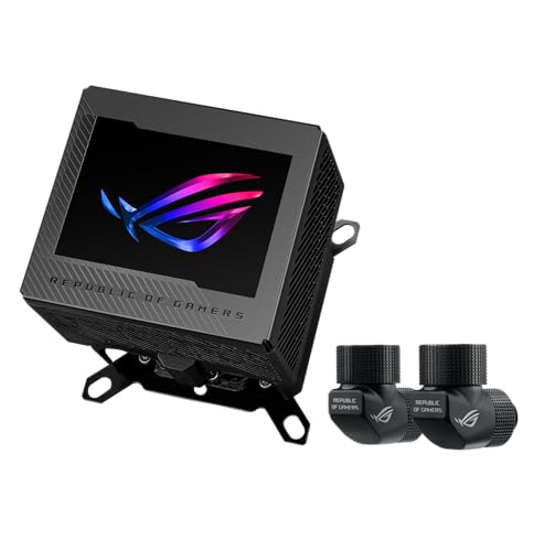 ASUS ROG RYUJIN III 360 ARGB EXTREME all in one AIO CPU liquid cooler  AMD Ryzen 9000 & Intel  Core  Ultra Ready  Asetek Gen8 V2 pump; high airflow static pressure magnetic fans; customizable 3 5 LCD