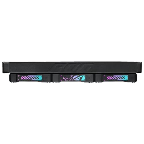 ASUS ROG RYUO IV SLC 360 ARGB All in one CPU Liquid Cooler Shortened tubing  Curved 6 67 inch AMOLED Display Supports 3D Effect Video or Customized System Information  6 Year Warranty