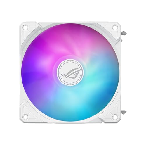 ASUS ROG RYUO IV SLC 360 ARGB White Edition All in one CPU Liquid Cooler  Shortened tubing for Clean Aesthetic  Movable Curved 6 67 inch Display  6 Year Warranty