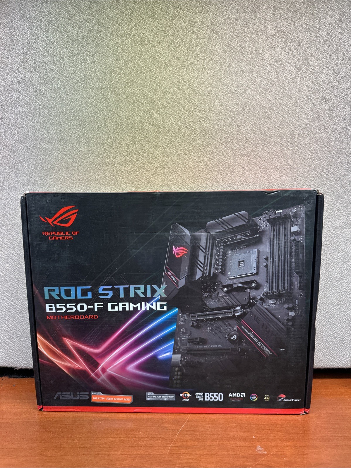 ASUS ROG STRIX B550 F GAMING AM4 AMD ATX Motherboard