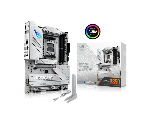 ASUS ROG STRIX B850 A GAMING WIFI R2   CORSAIR Vengeance RGB DDR5 32GB  2 x 16GB  White Cherry Blossom