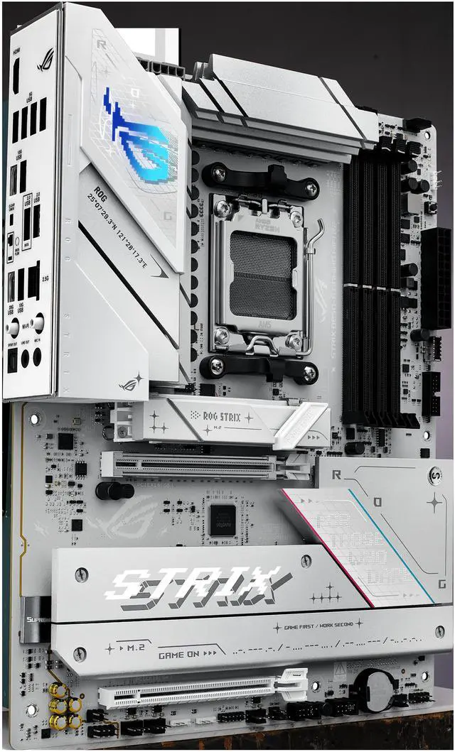 ASUS ROG STRIX B850 A GAMING WIFI R2 AMD AM5 B850 ATX motherboard with 14 2 1 power stages  DDR5 support with AEMP  WiFi 7  4x M 2  PCIe 5 0 x16  USB 20Gbps Type C  ASUS AI Advisor  AI Networking II