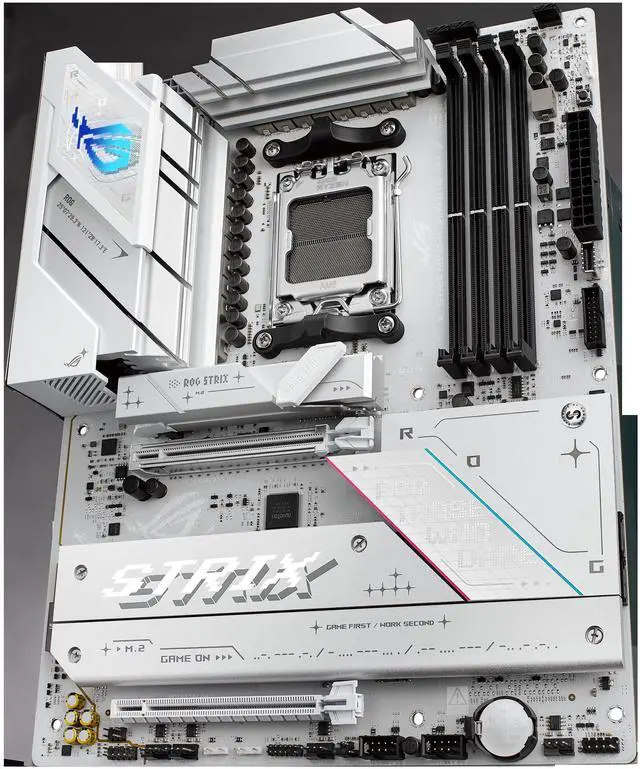 ASUS ROG STRIX B850 A GAMING WIFI R2 AMD AM5 B850 ATX motherboard with 14 2 1 power stages  DDR5 support with AEMP  WiFi 7  4x M 2  PCIe 5 0 x16  USB 20Gbps Type C  ASUS AI Advisor  AI Networking II