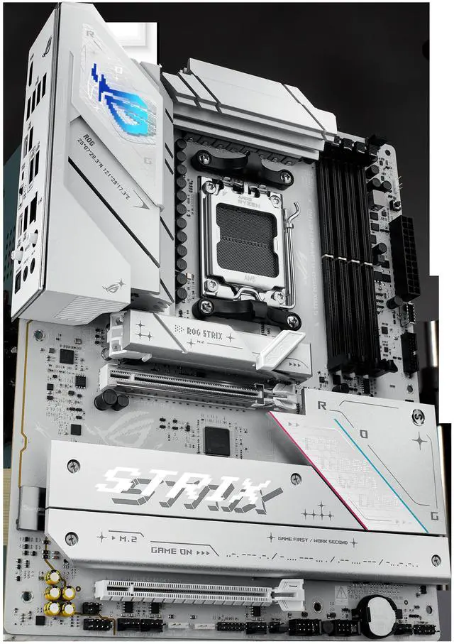 ASUS ROG STRIX B850 A GAMING WIFI R2 AMD AM5 B850 ATX motherboard with 14 2 1 power stages  DDR5 support with AEMP  WiFi 7  4x M 2  PCIe 5 0 x16  USB 20Gbps Type C  ASUS AI Advisor  AI Networking II