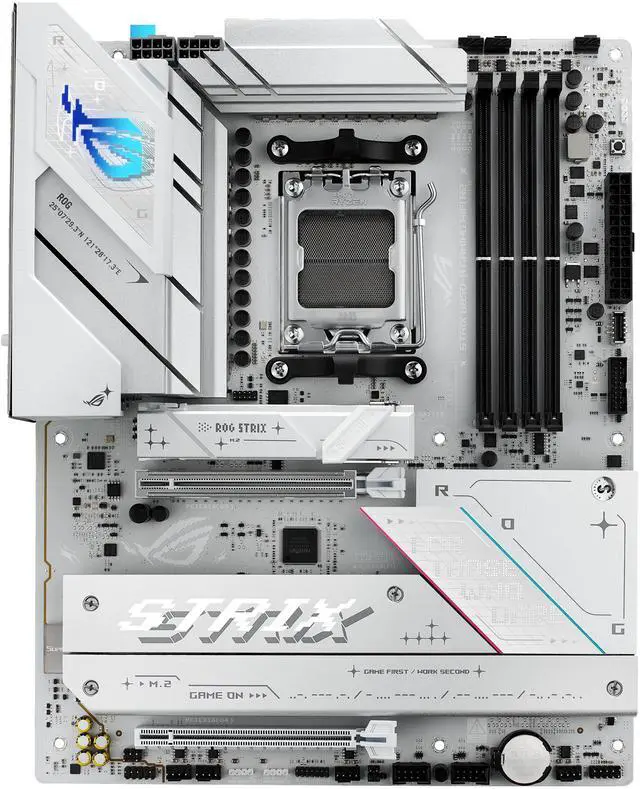 ASUS ROG STRIX B850 A GAMING WIFI R2 AMD AM5 B850 ATX motherboard with 14 2 1 power stages  DDR5 support with AEMP  WiFi 7  4x M 2  PCIe 5 0 x16  USB 20Gbps Type C  ASUS AI Advisor  AI Networking II
