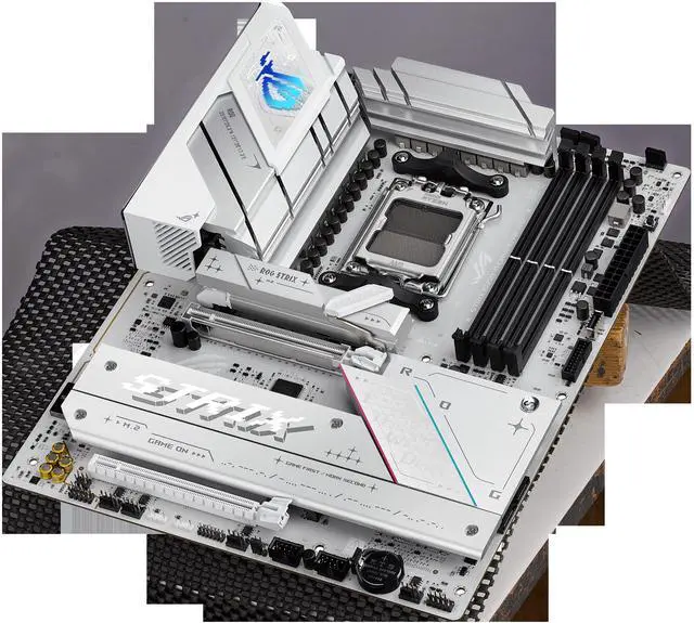 ASUS ROG STRIX B850 A GAMING WIFI R2 AMD AM5 B850 ATX motherboard with 14 2 1 power stages  DDR5 support with AEMP  WiFi 7  4x M 2  PCIe 5 0 x16  USB 20Gbps Type C  ASUS AI Advisor  AI Networking II