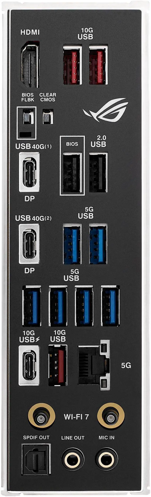 ASUS ROG STRIX X870E H GAMING WIFI7 AMD X870E H ATX motherboard with 16 2 1 power stages  Dynamic OC Switcher  Core Flex  DDR5 AEMP  WiFi 7  4x M 2  PCIe 5 0  Q Release  dual USB4 ports and USB 10Gbps Type C