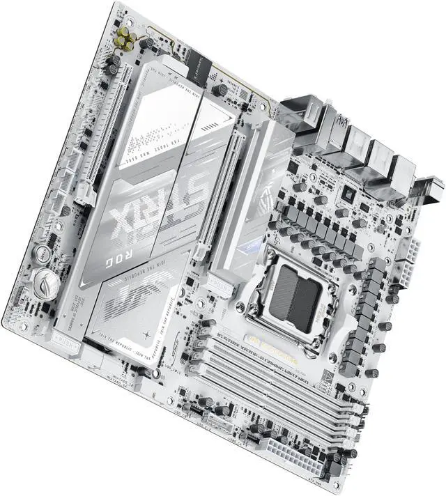 ASUS ROG STRIX X870E A GAMING WIFI7 NEO  AMD ATX motherboard  16 2 2 power stages  DDR5 slots  four M 2 slots  PCIe 5 0 with full support for next gen GPUs  WiFi 7  Dual USB4