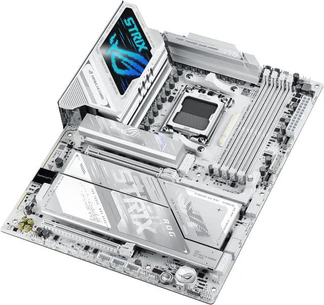 ASUS ROG STRIX X870E A GAMING WIFI7 NEO  AMD ATX motherboard  16 2 2 power stages  DDR5 slots  four M 2 slots  PCIe 5 0 with full support for next gen GPUs  WiFi 7  Dual USB4
