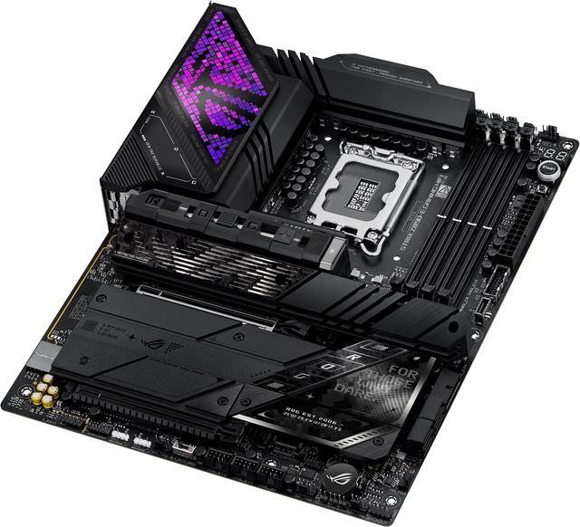 ASUS ROG STRIX Z890 E GAMING WIFI Intel  Z890 LGA 1851 ATX motherboard  Advanced AI PC ready  18 2 1 2 stages  DDR5  WiFi 7  7x M 2  Thunderbolt  4  USB Type C   AI Overclocking  Cooling & Networking