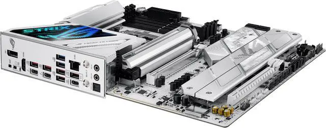 ASUS ROG STRIX Z890 A GAMING WIFI Z890 LGA 1851 ATX motherboard  Intel  Core  Ultra Series 2 Ready  Advanced AI PC ready  16 2 1 2 stages  DDR5  WiFi 7  2 5G  5x M 2  Thunderbolt  4  USB Type C  AI OC