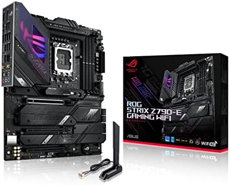ASUS ROG STRIX Z890 A GAMING WIFI Z890 LGA 1851 ATX motherboard  Intel  Core  Ultra Series 2 Ready  Advanced AI PC ready  16 2 1 2 stages  DDR5  WiFi 7  2 5G  5x M 2  Thunderbolt  4  USB Type C  AI OC