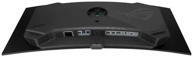 ASUS ROG SWIFT 34 inch QHD 2K 1440P 360Hz AMD FreeSync Premium Pro & G SYNC Compatible 0 03ms HDR500 AUTO KVM TANDEM ROG BLACK SHIELD USB C OLED Curved Gaming Computer Monitor with  Height Adjustable  Swivel & Tilt Stand PG34WCDN